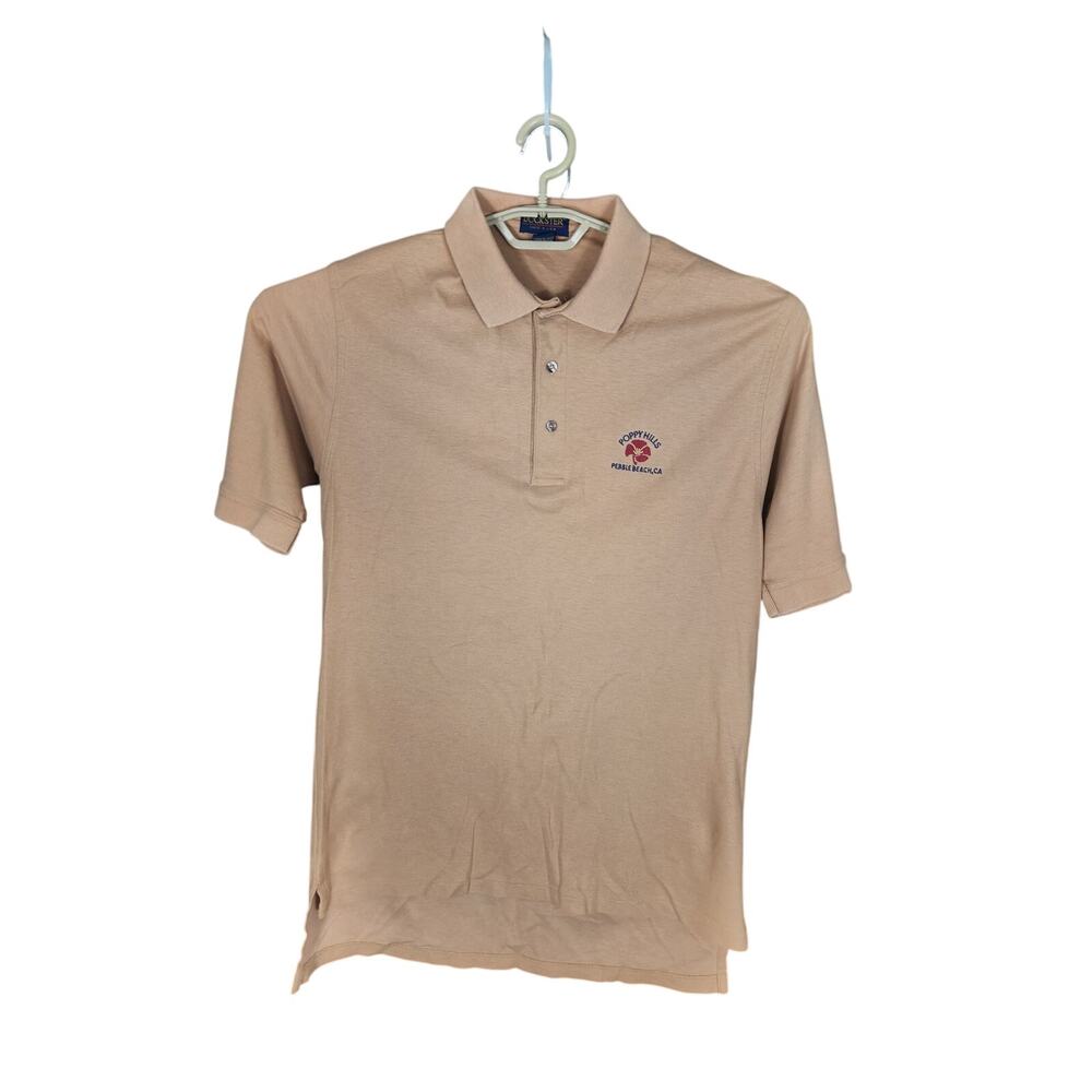 Vintage 80s Duckster Poppy Hills Polo Men's Medium